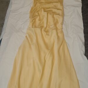 Quince Pale Yellow Maxi Dress